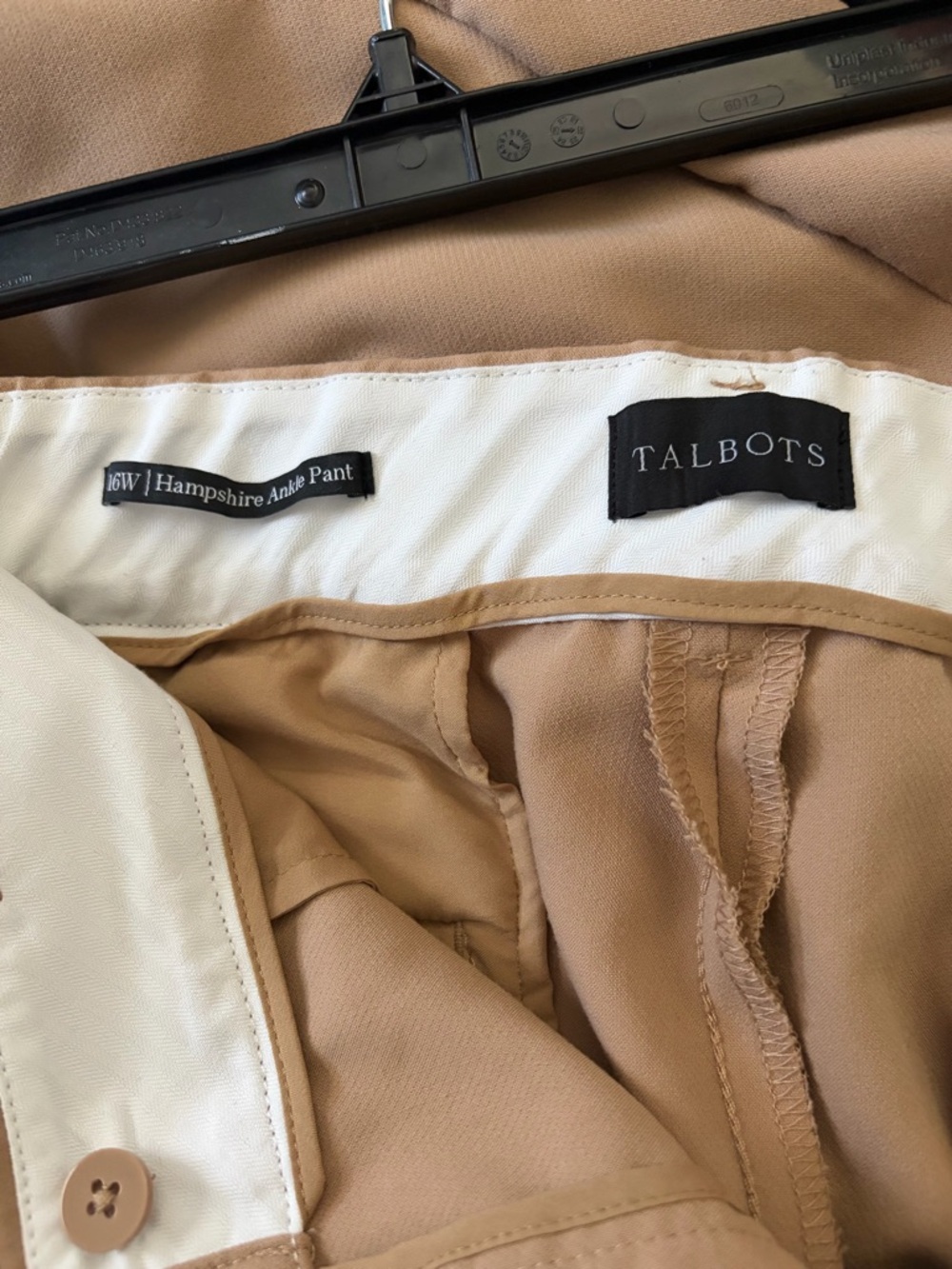 Talbots Hampshire Ankle Pant in Tan